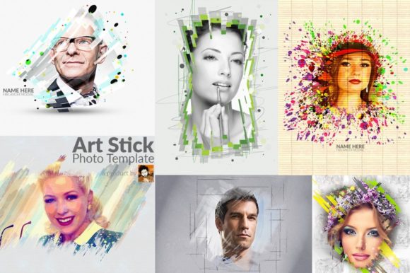 Art Stick Photo Template: A Creative Tool for Digital Artists and Designers