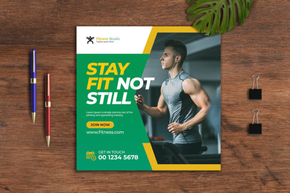 Fitness Social Media Kit: Elevate Your Brand with Professional Design