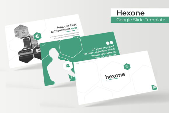 Hexone Google Slide Template Overview