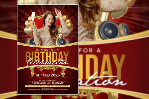 How to Create Stunning Birthday Invitations with a Modern Birthday Party Template