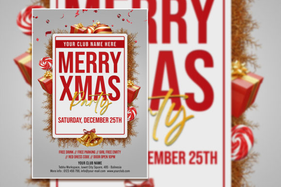 Mastering Holiday Marketing with the Merry Christmas Party Poster Template