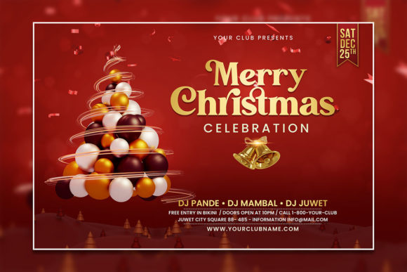 Modern Christmas Celebration Template: A Strategic Asset for Today’s Seasonal Campaigns
