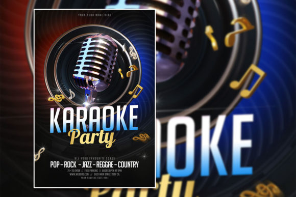 Modern Karaoke Party Poster Template: A Strategic Tool for Event Promotion and Brand Positioning