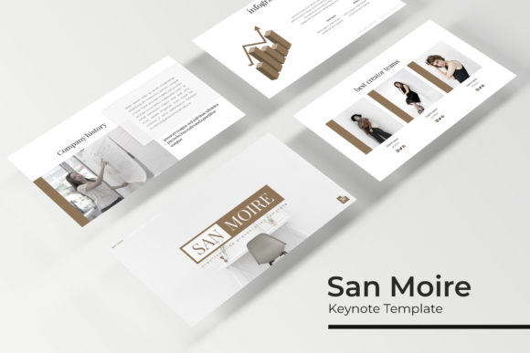 San Moire Keynote Template: A Versatile Presentation Solution