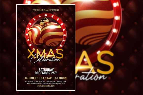 Xmas Celebration Poster Template: Designing Festive Marketing Materials That Stand Out